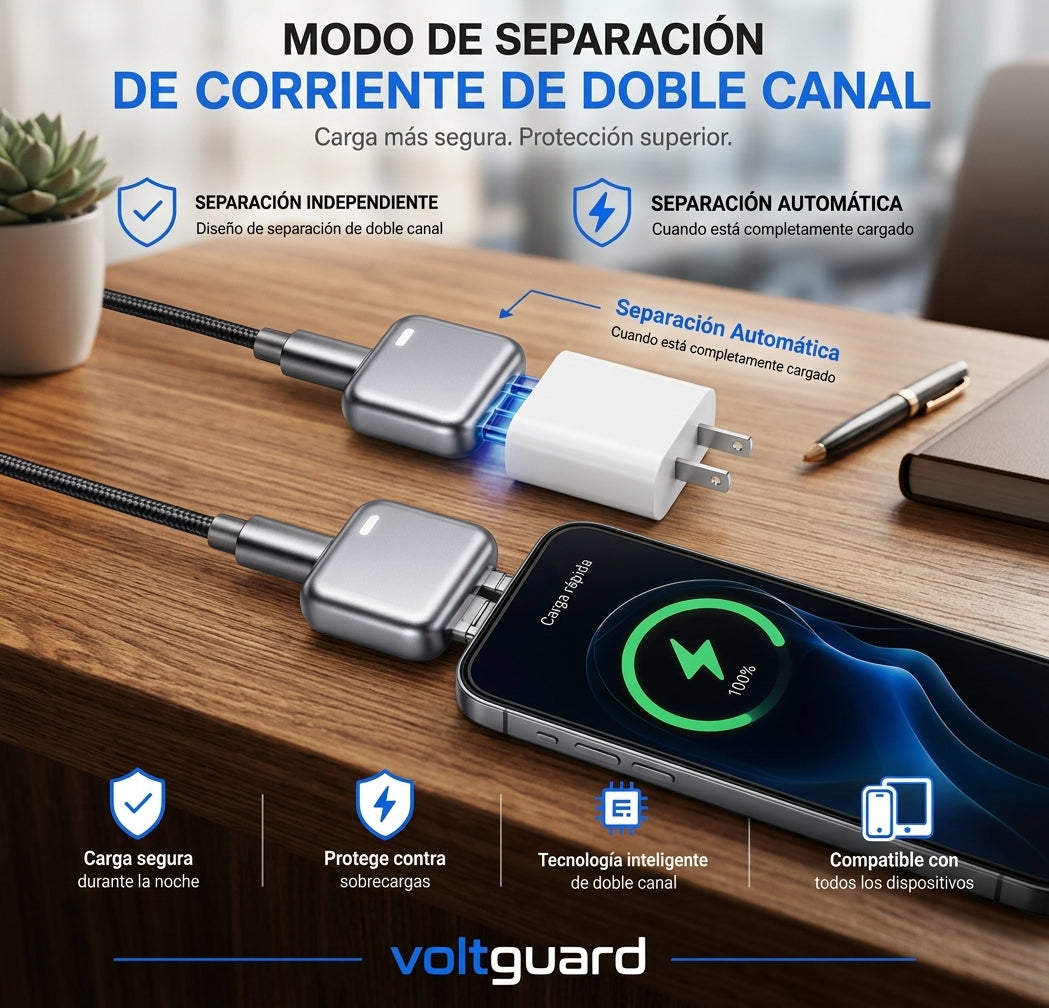 VoltGuard™ Adaptador inteligente USB-C